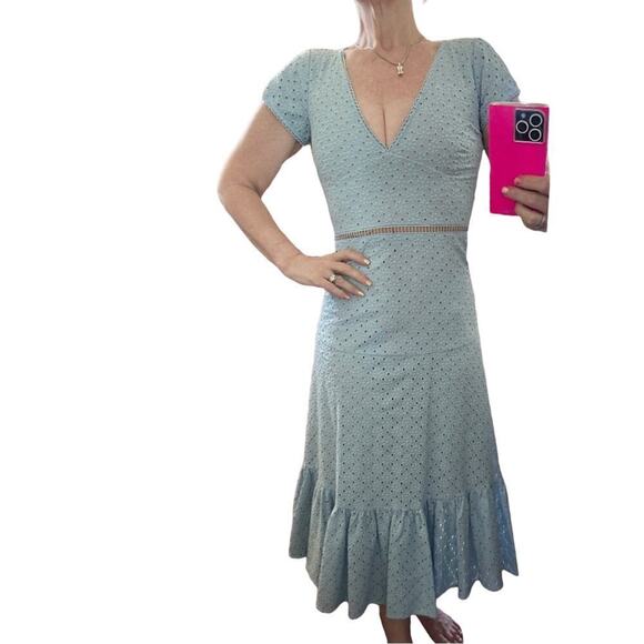 Michael Kors Eyelet Midi Flare - Picture 1 of 8